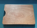 双枪乌金檀木整木菜板 百年龄砧板家用切菜案板抗菌实木菜板45*30*3 实拍图