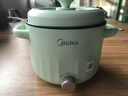 美的（Midea）电煮锅 宿舍小电锅 电蒸锅 多功能家用宿舍泡面小火锅 蒸煮一体电热锅2.6L多功能锅XZE2066 配蒸笼 实拍图