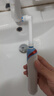 欧乐B（Oral-B）电动牙刷成人P4000深度清洁牙龈按摩3D声波旋转摆动P系列圆头送男友送女友情侣送礼七夕节礼物 P4000 魅力蓝（2刷头+4大模式） 实拍图