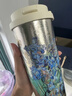 格米（germ）纯钛保温杯女梵高联名双饮吸管咖啡水杯女神礼物杯子500ML鸢尾 实拍图