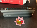佳翼（JEYI）M.2硬盘散热马甲 NVME固态硬盘散热器 SSD散热片 全铝双面散热 7mm超薄 高效降温 兼容2280 实拍图