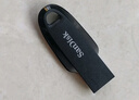 闪迪（SanDisk）128GB USB3.2 U盘 CZ550黑色 读速100MB/s 安全加密 数据恢复 学习办公电脑车载 高速大容量优盘 实拍图