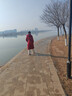 珂莱蒂尔冬季新年红白鹅绒御寒保暖长款羽绒服外套女骐骥红 灰红 L 实拍图