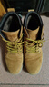 森馬（senma）时尚潮流英伦加绒保暖马丁靴系带休闲男靴M610313608 咖喱黄 45码 实拍图