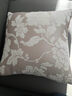 思篇欧式奢华提花沙发抱枕加厚布艺客厅靠垫套大号床头靠背办公室腰枕 米色牡丹(雪尼尔提花) 50*50cm抱枕套+枕芯 实拍图