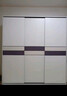 白浅【免费安装】衣柜卧室储物柜子移门衣橱简易推拉门大衣柜 【三门】1.8米主柜 实拍图