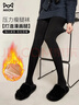 猫人（MiiOW）2条装打底裤女2025年新款加绒加厚光腿神器秋冬连脚丝袜 2黑 实拍图