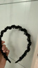 美肤语高颅顶发箍女高级感水钻发卡外出洗脸碎发整理防滑带齿外戴MF8733 实拍图