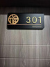 飒望2025年新款门牌号感轻奢创意磁吸定制入户号码牌家用别墅数字标识 【背胶款】平安喜乐款(备注3-4位门牌号） 17x8cm 晒单实拍图