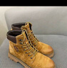 骆驼（CAMEL）山丘经典大黄靴户外工装马丁靴 L23W076065R 土黄（绒里） 38 实拍图