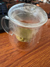 物生物（RELEA）茶杯女士茶水分离杯玻璃杯男士办公泡茶杯子耐高温花茶杯新年礼物 实拍图