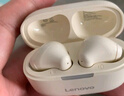 联想（lenovo）真无线蓝牙耳机 半入耳式耳机 音乐运动游戏耳机蓝牙5.4 适用苹果小米手机 EA110樱花白 实拍图