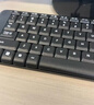 罗技（Logitech）MK220 键鼠套装 无线键鼠套装 办公键鼠套装  多媒体键鼠套装 带无线2.4G接收器 黑色 实拍图