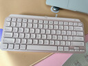 罗技（Logitech）大师系列 MX Keys Mini 简约无线蓝牙 高端办公键盘 智能键盘 语音键盘 背光时尚 超薄便携 玫瑰粉 实拍图