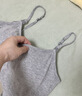 芬也（FENYE）哺乳吊带背心春秋可外穿哺乳衣带胸垫产后喂奶秋冬深灰XL 实拍图