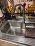 华帝（VATTI）水槽大单槽洗菜盆一体盆304不锈钢厨房水槽洗碗池台上中下安装 S1 实拍图