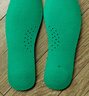 迈高乐 2双装真猪皮鞋垫夏季透气吸汗防臭男女士加厚减震舒适小白鞋板鞋 2双装加厚绿底37-38码 实拍图