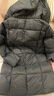 美力城羽绒服女时尚超轻泡芙鹅绒服长款外套女加厚上衣女6051 黑色 S 实拍图