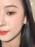 芯奢S999足银耳环女士2025新款养耳洞素圈耳圈耳钉纯银设计高级感耳饰 12MM【2只装】 实拍图