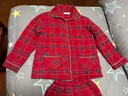 多俏美纯棉夹棉睡衣女加厚保暖加棉袄全棉冬天大码红色家居服本命年套装 TG66046|女套装 XL 实拍图