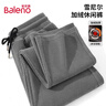班尼路（Baleno）休闲裤男冬季雪尼尔加绒直筒男士长裤潮流日系显瘦百搭青少年裤子 实拍图