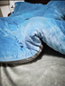 雅鹿·自由自在A类牛奶绒四件套床上珊瑚绒冬季加厚床单被套用品200x230cm月光蓝 实拍图