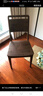 源氏木语实木餐椅黑胡桃木新中式高靠背椅家用久坐舒服吃饭椅子 (黑胡桃木)0.45m高靠背椅 实拍图
