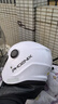 凤凰（Phoenix）新国标A类3C认证电动车摩托车头盔双镜片防雾亮白围脖男女四季通用电瓶车3/4半盔冬季保暖安全帽 实拍图
