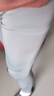 VeniMasee超薄冰丝秋裤男无痕透明一片式打底裤性感U凸光面丝滑紧身肌底裤 质感灰 XXL【推荐体重170-200斤】 实拍图