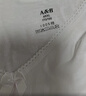 AB内衣女士全棉本命年大红弹力蕾丝花边打底衫吊带衫女式背心8191 白色 L 实拍图