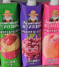 福兰农庄100%果汁苹果汁葡萄桃橙汁混合口味随机发3种饮料1L*3瓶非礼盒装 实拍图