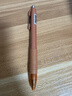 斑马牌（ZEBRA）子弹头按动中性笔0.5mm 真好系列 学生刷题笔记写字笔 办公用签字笔C-JJ3 茶色杆黑芯 单支装 实拍图