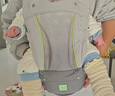 babycare腰凳婴儿背带 溜娃抱娃神器 宝宝前后抱式多功能减震轻薄轻便 陨光灰【Frap反重力款】 解放双手 实拍图
