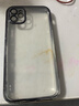 奶小鸭 适用苹果11手机壳 iphone11保护套镜头全包超薄气囊防摔软壳时尚简约男女款 亮黑色 实拍图