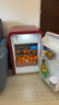 HCK哈士奇【补贴15%】复古小冰箱冷冻冷藏1-2人两用办公室冰箱家用饮料柜130RDC小吐司107L 樱桃红升级版 | 变频节能 | 107L 实拍图