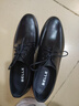 百丽通勤商务皮鞋男秋冬新商场款牛皮正装鞋婚鞋CF01DCM9 经典黑 42 (260mm) 实拍图