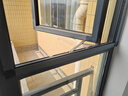 优悦居隐形纱窗定制防蚊虫伸缩推拉式卫生间铝合金外开窗纱窗网自装沙窗 深灰色框（定制尺寸联系客服） 实拍图