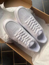 特步男鞋运动鞋空军一号情侣板鞋百搭休闲鞋时尚耐磨防滑运动鞋潮板鞋 新白色【男款】 39 实拍图