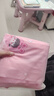 京东京造 儿童雨衣带大书包位男童女童女孩加长全身学生雨披 粉色3xl 实拍图