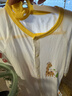 贝瑞加（Babyprints）婴儿连体衣2件装宝宝夏季长袖爬服纯棉哈衣柔软家居内衣 黄73 实拍图