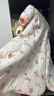 婧麒（JOYNCLEON）婴儿睡袋秋冬款宝宝一体式加厚纯棉防寒防踢被子儿童分腿冬季 冬款-圆摆纯棉【5-15℃】粉色草 M码-身高75-85cm-年龄1.5-2岁 实拍图