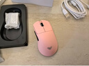 狼蛛（AULA）SC900系列轻量化电竞鼠标 无线2.4G/蓝牙/有线三模连接 热插拔电池可换电 原生最高双8k回报率 【双电池】SC900pro-贝壳粉-PAW3395 实拍图