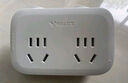公牛（BULL）转换插头/品字形一转三插座/无线转换插座/电源转换器 适用卧室、厨房 3位分控开关插座 蓝白款 实拍图
