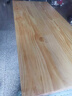 实木书桌面定做桌面板吧台板办公电脑桌餐桌飘窗台面板实木板定制 松木-榆木-白蜡木-胡桃木-定制 实拍图