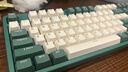 雷柏（Rapoo）V500PRO米绿升级款 104键有线背光机械键盘 PBT双色键帽电脑办公游戏全键无冲可编程键盘 红轴 实拍图