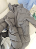 京东京造羽绒服男25秋冬新款90鸭绒衣服长款宽松连帽保暖外套 黑色 XL 实拍图
