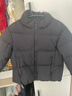 优衣库童装男童女童蓬松羽绒茄克外套夹克羽绒服478148 09 黑色 130 实拍图