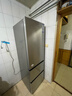 海尔（Haier）「真省电」310L三门冰箱黑金净化一级能效风冷无霜BCD-310WGHD3E7WV(银)国家补贴 实拍图