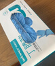 稳健一次性食品用丁腈手套洗碗家务耐油耐酸碱加厚L码大号100只/盒 实拍图