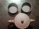 百年利永宜兴紫砂壶纯全手工原矿紫泥泡茶壶功夫茶具竹节汉铎一壶两杯套装 竹节汉铎 240ml 原矿紫泥 实拍图
